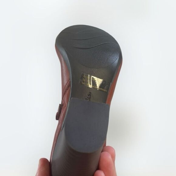 Clarks Women's Stroll Vine Ankle Boots Rust 10 - Picture 6 of 8